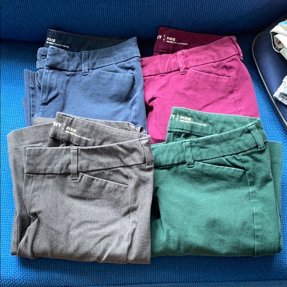 COPY - Old navy Pixie mid rise work pants size 2 …